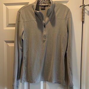 Puma Gray Women’s Quarterzip Medium